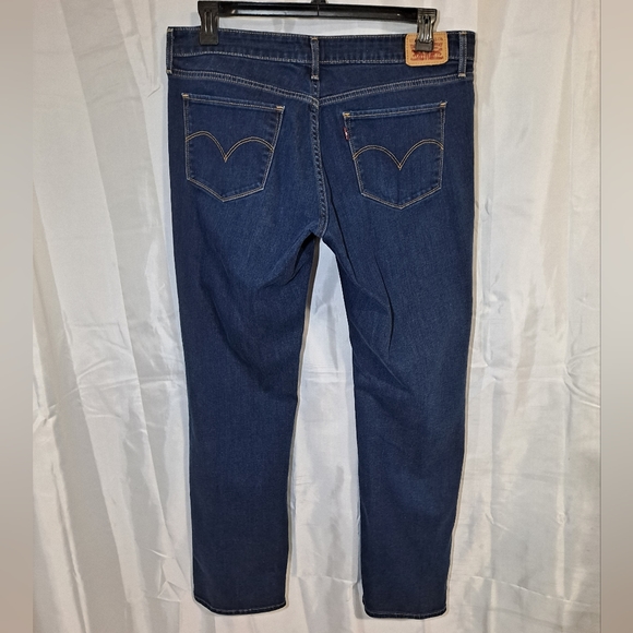 Levi's 712 Slim Stretch Jeans Men's 32x32 actual size 36x31 Blue Denim 5-Pkt. - Picture 5 of 12